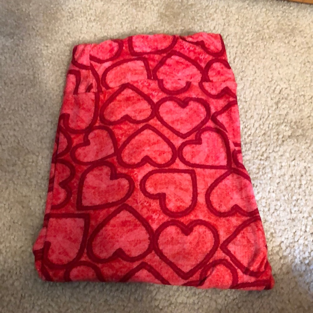 LuLaRoe valentines leggings TC